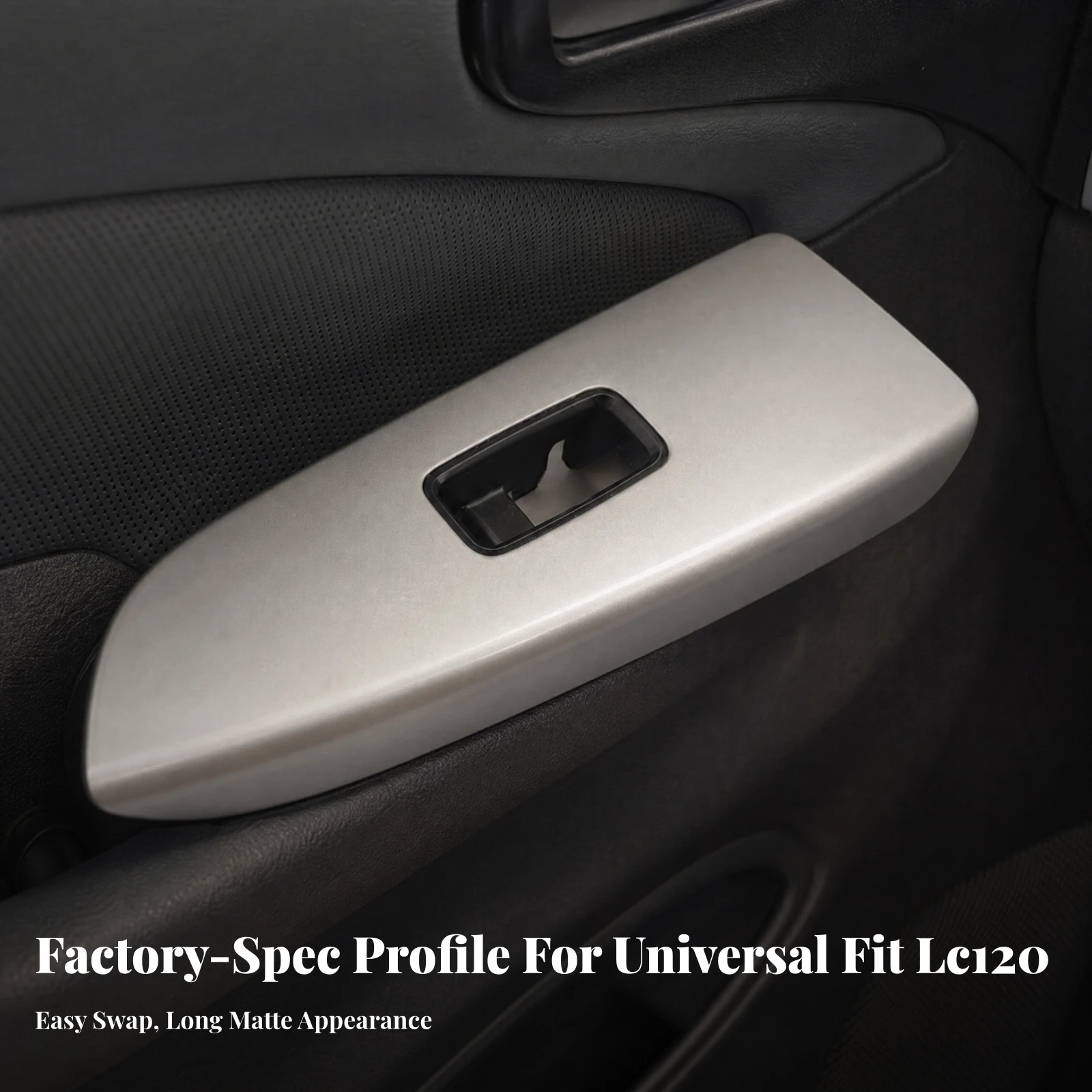 Window Switch Panel Bezel Direct Replacement Window Switch Bezel Car Part OEM Standard Stylish for Mechanics, Interior Repair