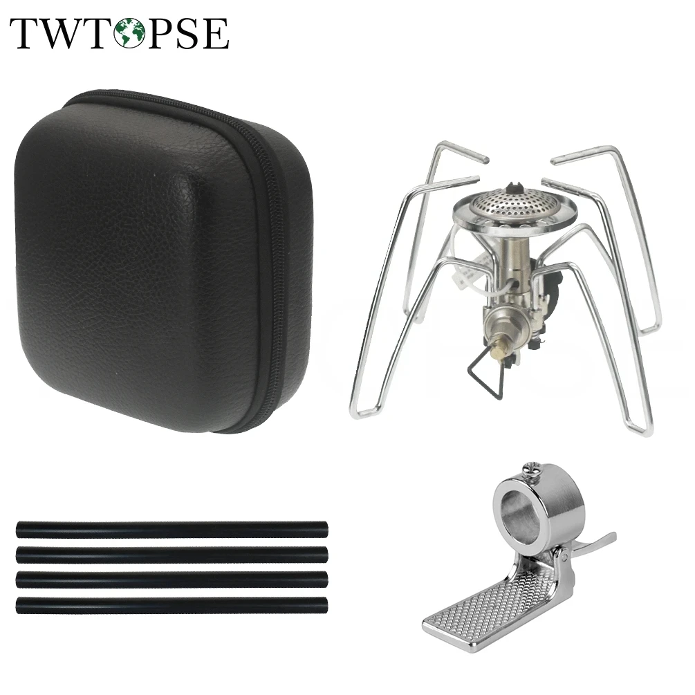 TWTOPSE Spider Stove Accessory For SOTO ST310 Stove Storage Box Ignition Lever Grip Regulator Furnace Assist Set