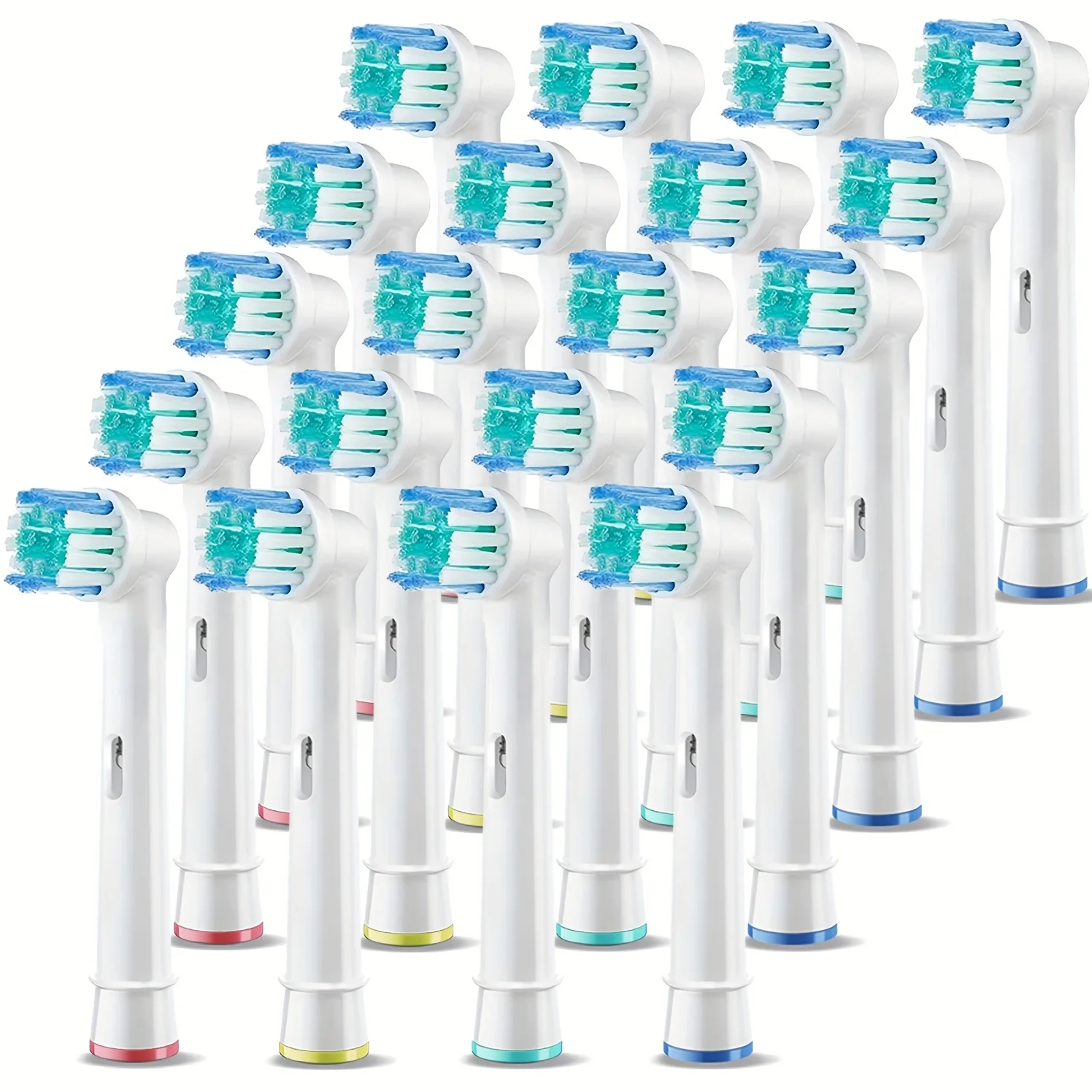 4/12/16/20 replacement brush heads for electric toothbrushes, suitable for Oral-B Braun Professional - Soft Hair Dental Care