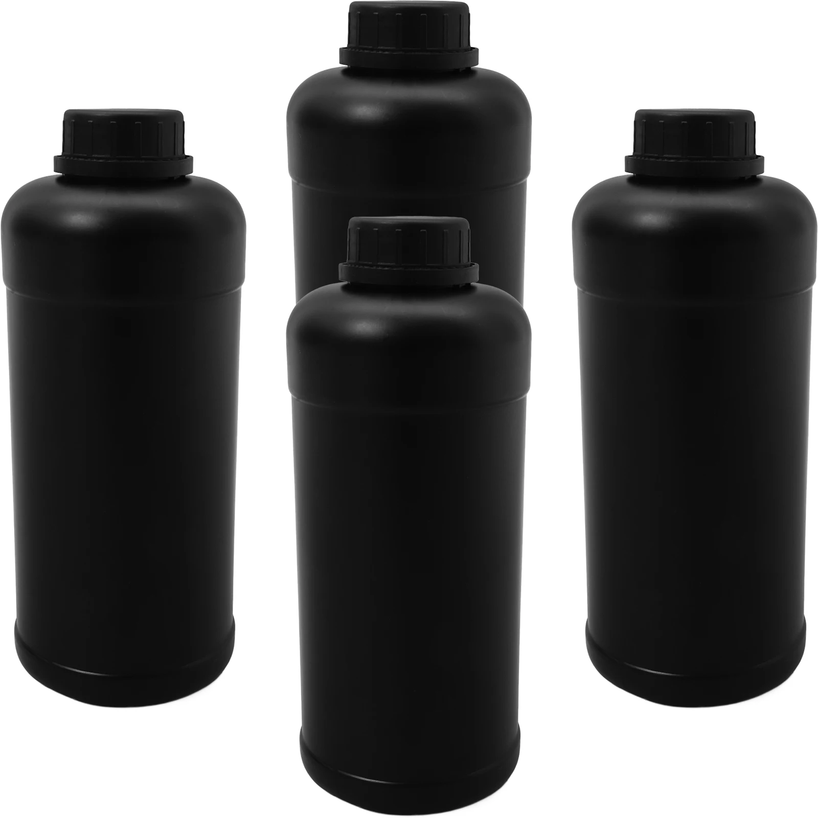

Plastic Ink Bottles 1000ml Large Capacity Sealed Empty Reagent Containers for Chemical Samples Laboratory Storage