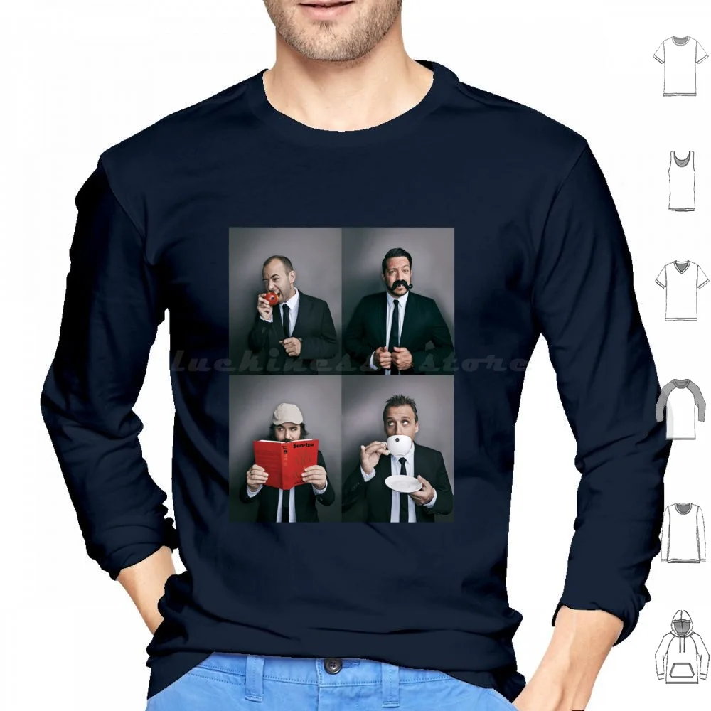 Sudaderas con capucha Impractical Jokers de manga larga Jokers Impracticos Joe Gatto Sal Vulcano Brain Quinn James Murry James Murray
