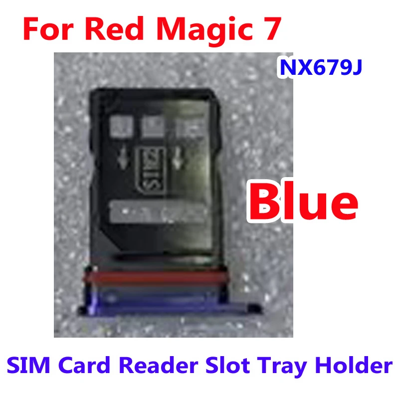 Original SIM Card Tray for ZTE Nubia Red Magic 7 8 Pro 7S Pro 8S