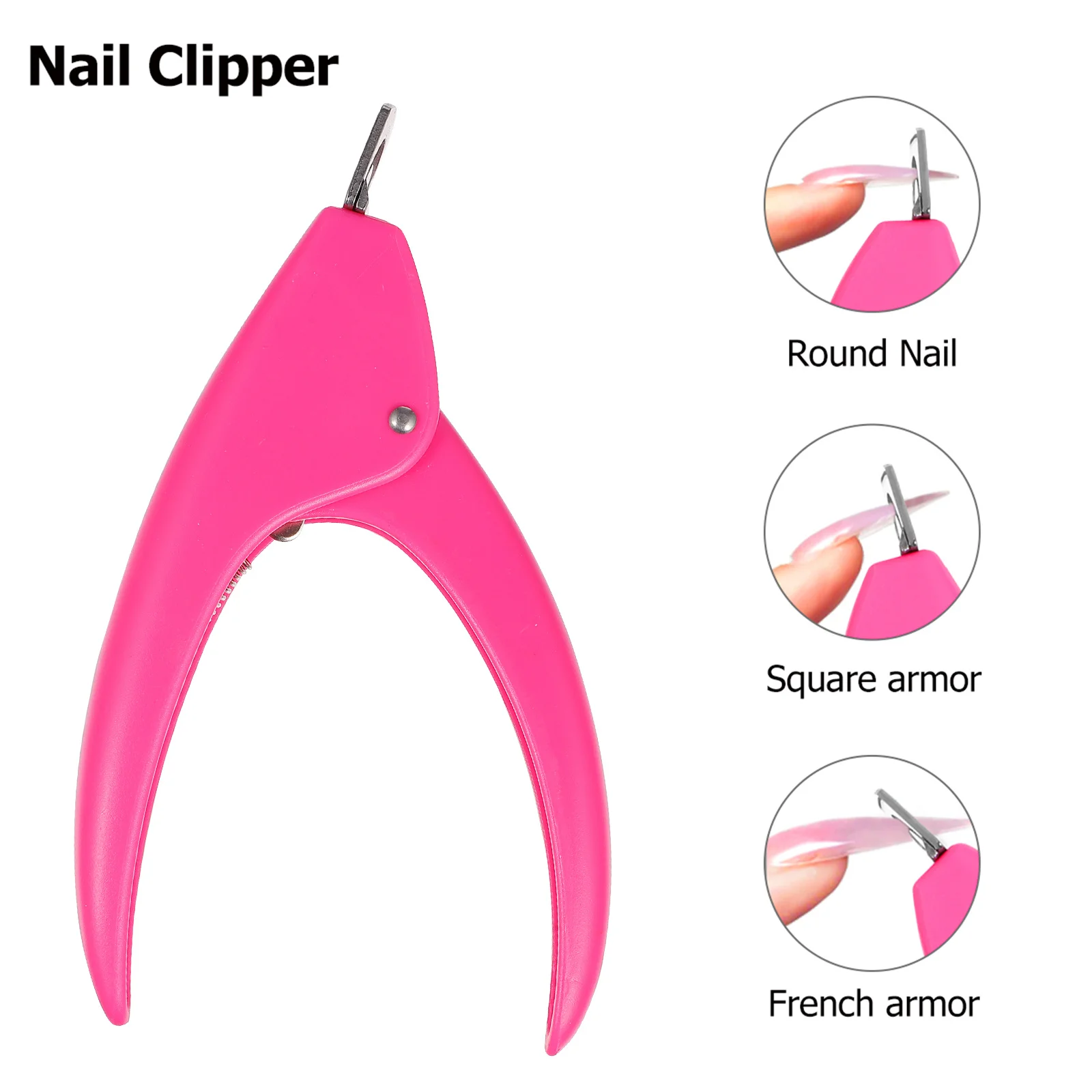 

13pcs Tips Clips Manicure Tools Nail Cutter Set Assorted Colors Durable Nail Art Tools For Gel Nails Home Salon Use