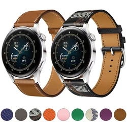 20mm 22mm Leather Strap for HUAWEI WATCH 3 GT 2 Pro 46mm 42mm GT3 Runner Band Bracelet for HONOR ES GS Pro Magic Belt Wristbands