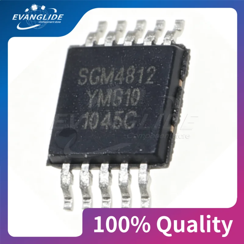 20 PCS/LOT BRAND NEW SGM4812YMS10-TR SGMICRO original analog signal MSOP-10