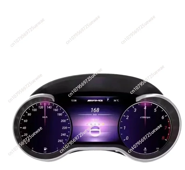 

12.3 LCD Digital Dashboard Cluster For Benz R Class ML GL G GLE GLS W164 W166 W463 2006-2018 Years Auto Instrument Panel Cockpit
