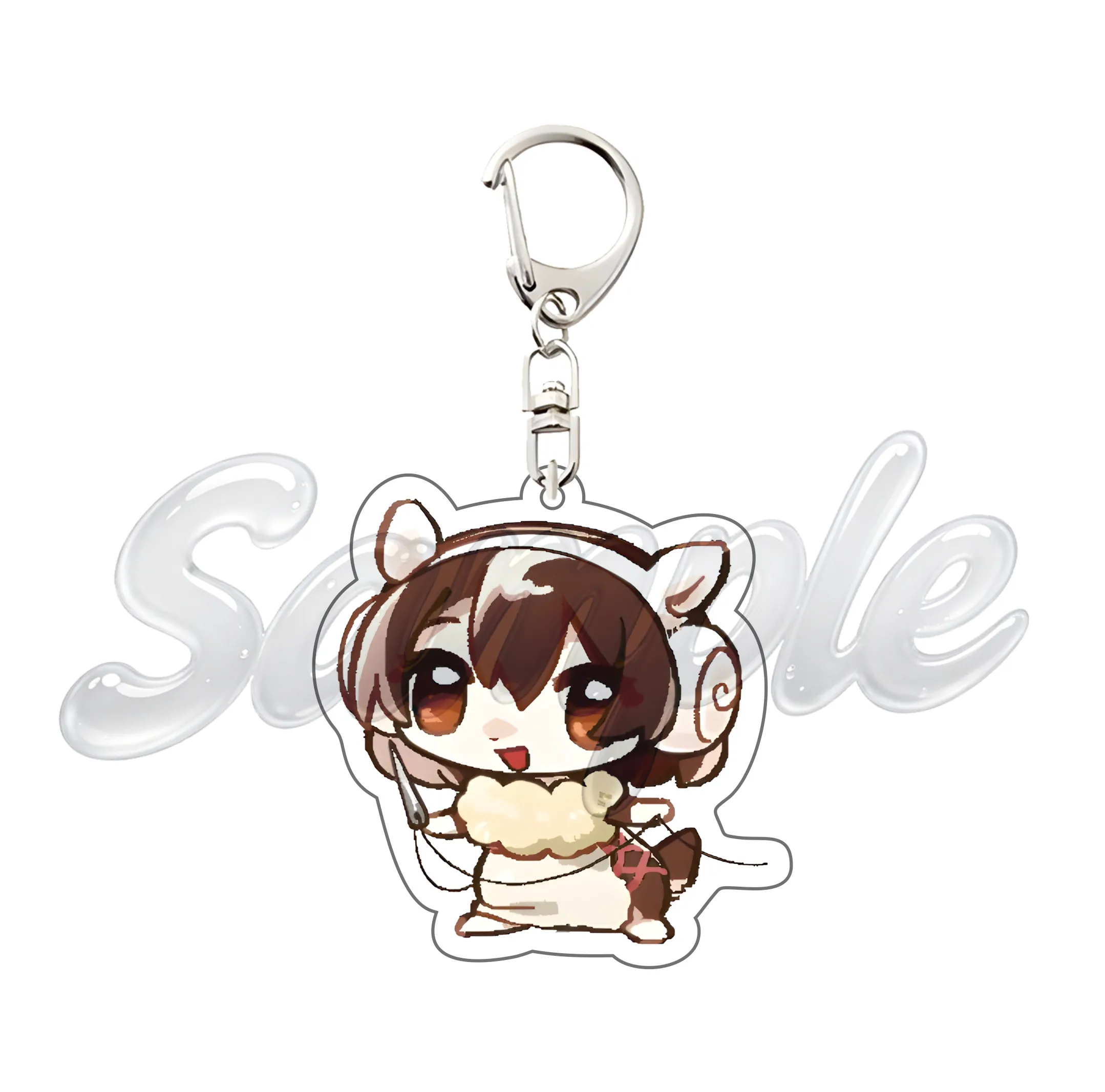 Anime Dr.Stone 6cm Acrylic Keyrings Backpack Decorations Accessories Decor Gifts Exquisite Products COS Fans Gifts