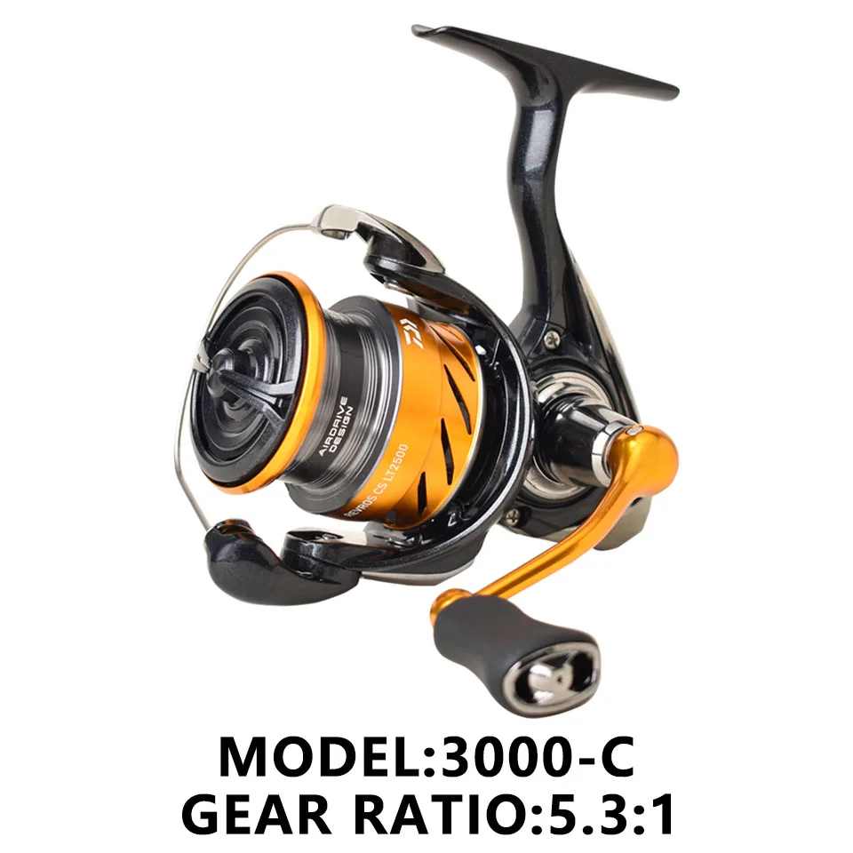 2024 Daiwa Spinning Angel rolle Revros cs lt 2500/3000c/4000c 5 1bb Spinn rollen flache/tiefe Spule 5