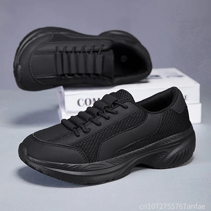 Men Women Thick and Low Shoe Casual Wide Foot Shoes Suitable Thumb Valgus Wear Soft Sole Comfortable Diabetes Shoes Walking Shoe