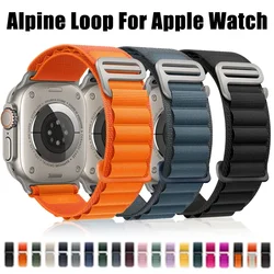 Alpine Strap for Apple Watch Band IWatch Series 9 8 7 SE Ultra 2 10 46mm 42mm Watchband 44mm 45mm 49mm 40mm 41mm Correa Bracelet