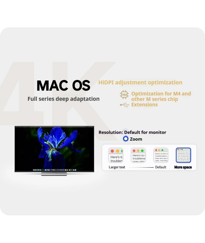 32 inch 4K120Hz IPS-paneel 1 ms voor beeldcreatie, bewerking en game Computermonitor met verticaal scherm Behuizing van gelegeerd metaal