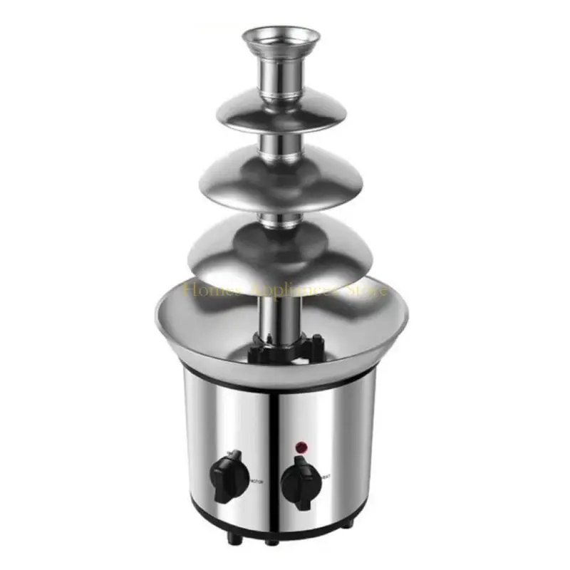 

D0AB Stainless Steel Chocolate Fountain Machine for Birthdays and Festives Gatherings