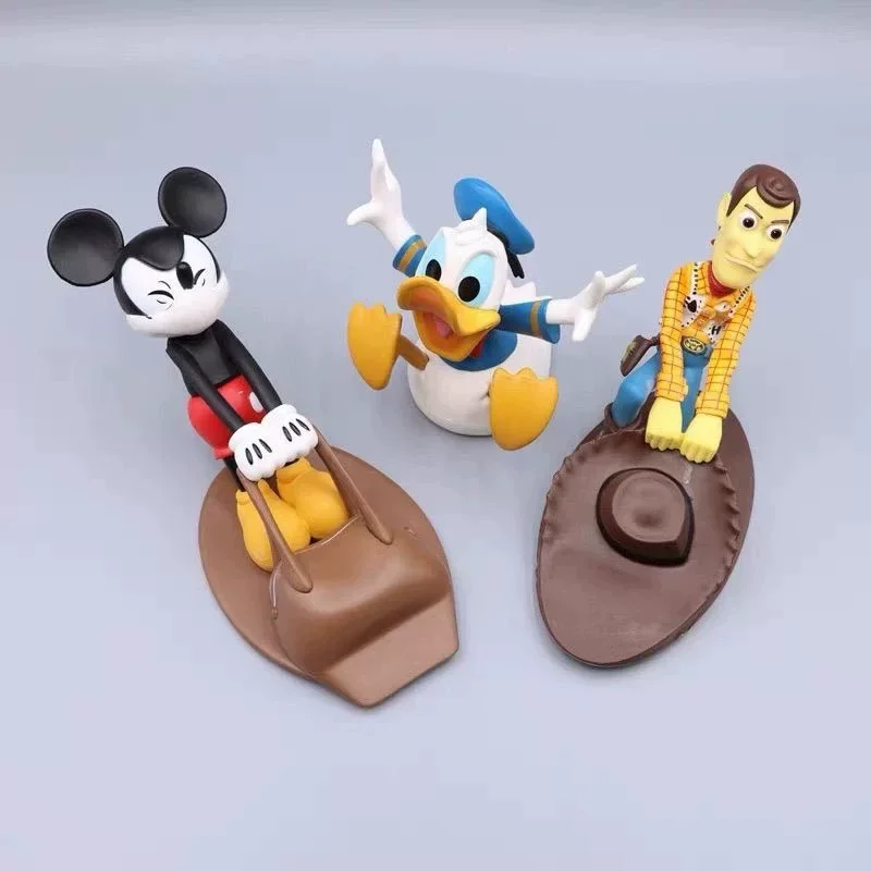 Niedlicher Cartoon-Maus-Enten-Woody Winddichter Aufprallschutz Sicherheits-Türstopper Dekorativer Türkeil Bürotürhalter Heimgeschenke