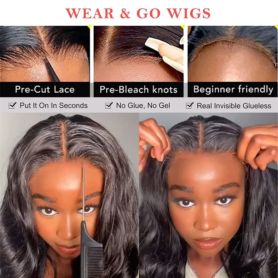 Peruki bezklejowe Ludzkie włosy Peruka bezklejowa 100% Ludzkie włosy Peruki na wyprzedaży Body Wave Ludzkie włosy Peruki 5x5 Hd Lace Closure Wig