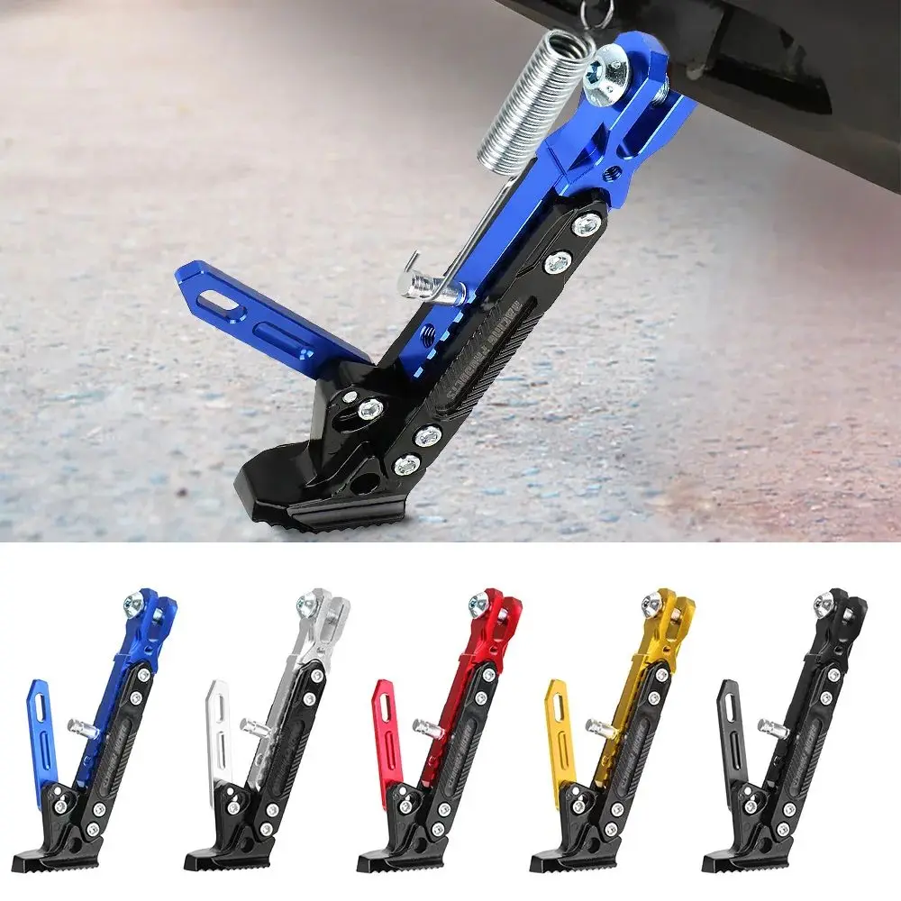 Neue Motorrad Kicks tand Park Kick Stand Halterung Fuß Seite Stütze Krücken halter Dirt Bike