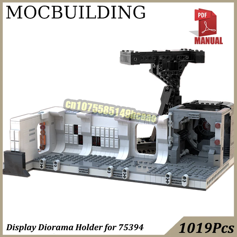 

Display Stand for 75394 Model MOC Building Block Bricks Technology Movie Scene Spaceship Bracket Diorama Construction Toys Gift