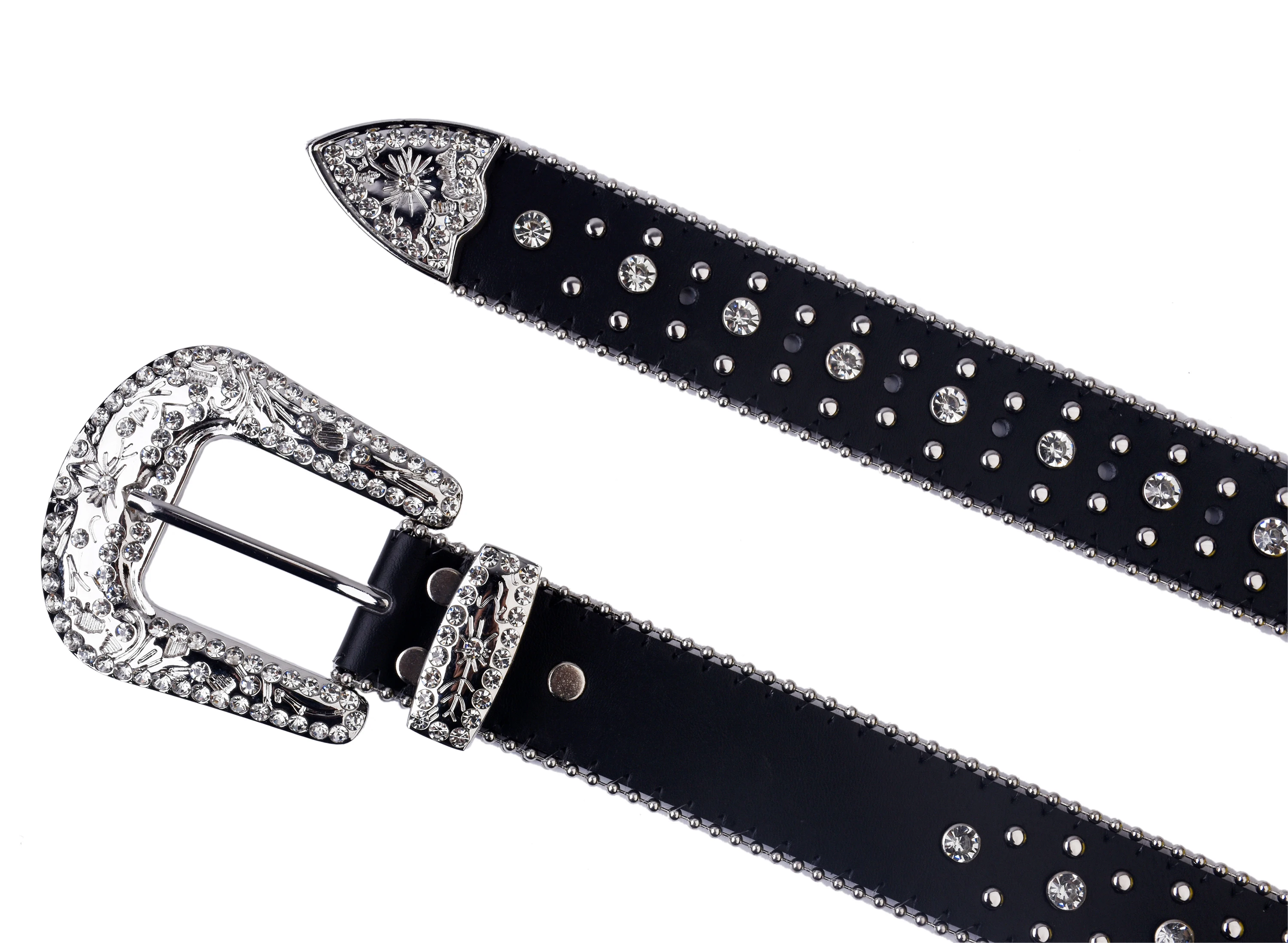 Punk Strass Gürtel für Männer und Frauen weibliche Mode Western Jeans weibliche Jeans Schmuck Mode Design Y2K Jeans Gürtel – Detail 3