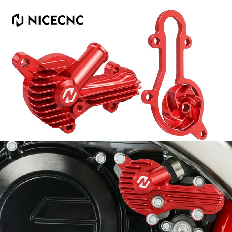 

NICECNC For BETA 2013-2024 RR 300 RR 250 Oversized Water Pump Cooler Impeller Spacer & Water Pump Cover Xtrainer 300 2015-2024