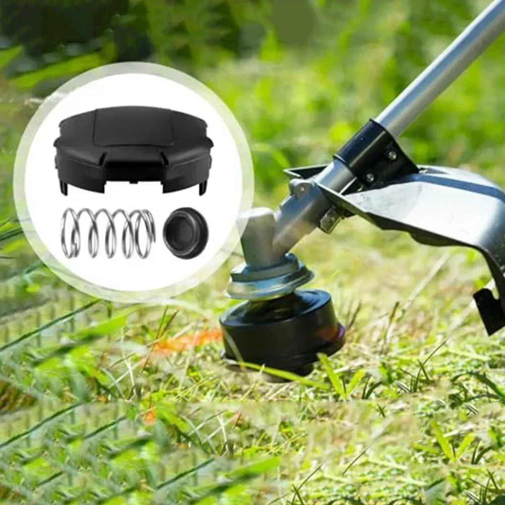 2/4/6PCS Trimmer Head Spool Cover Spring Kit For Speed Feed Cover Replacement String Trimmer Garden Power Tool Parts