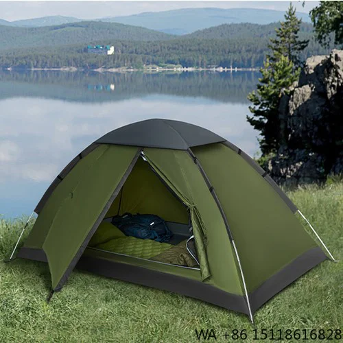 Custom High Quality Portable Waterproof Backpacking Ultralight Glamping Travel Hiking Folding Beach Camping Outdoor Tents