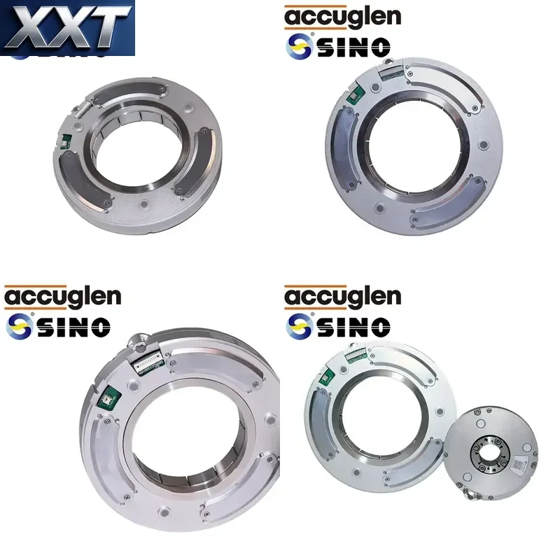 XXT ACCUGLEN 80mm Hollow Shaft Metal Rotary Angular Encoder 26bit 36000 Lines Bearing-less Incremental Absolute Angle OEM