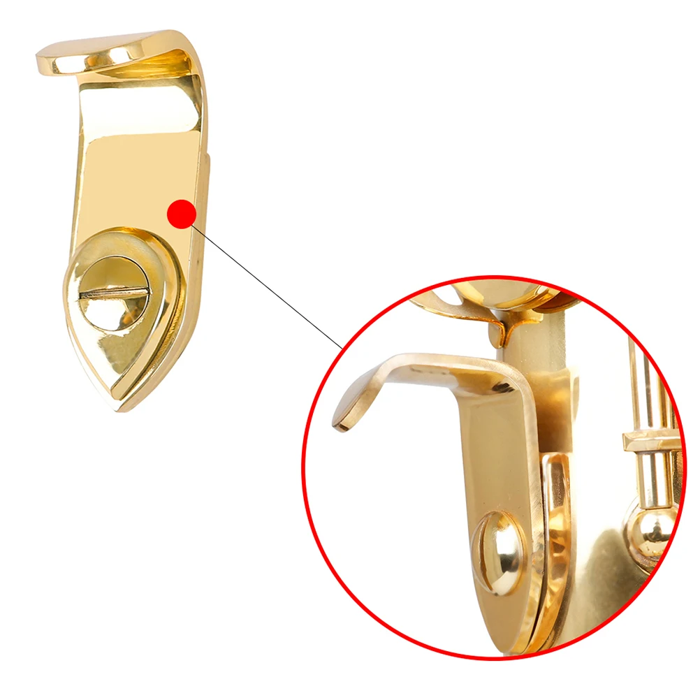 

Metal Thumb Holder Saxophone Rest Accessory Cushion Protectors Accessories