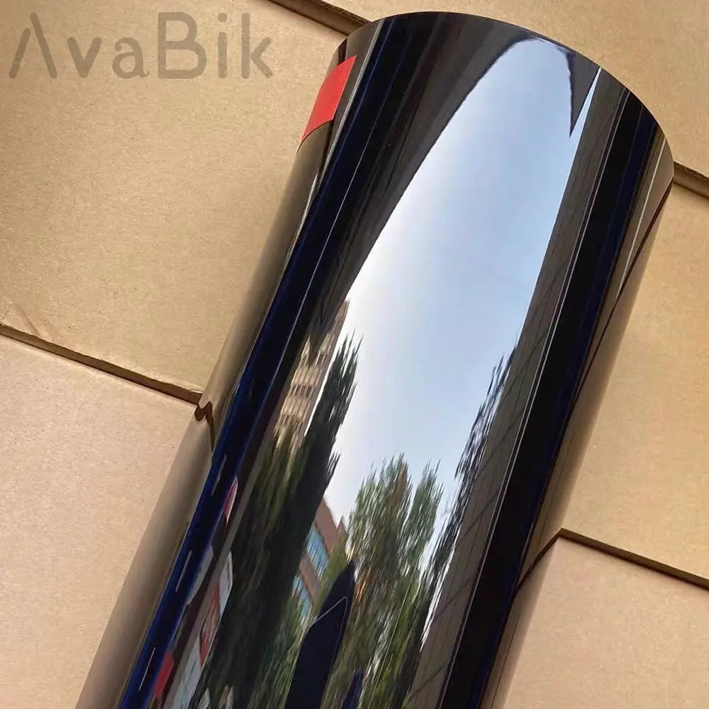 

High Glossy Black Vinyl Car Wrap Protection Film TPH TPU PPF Car Body Styling with Bubble Free Air Release Self-healing Stickers