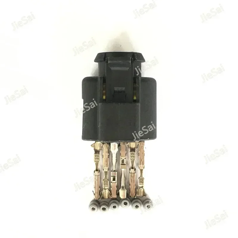 6 Pin 1928404669 Vehicle Speed Accelerator Pedal Plug Oxygen Sensor Connector For VW Cadillac