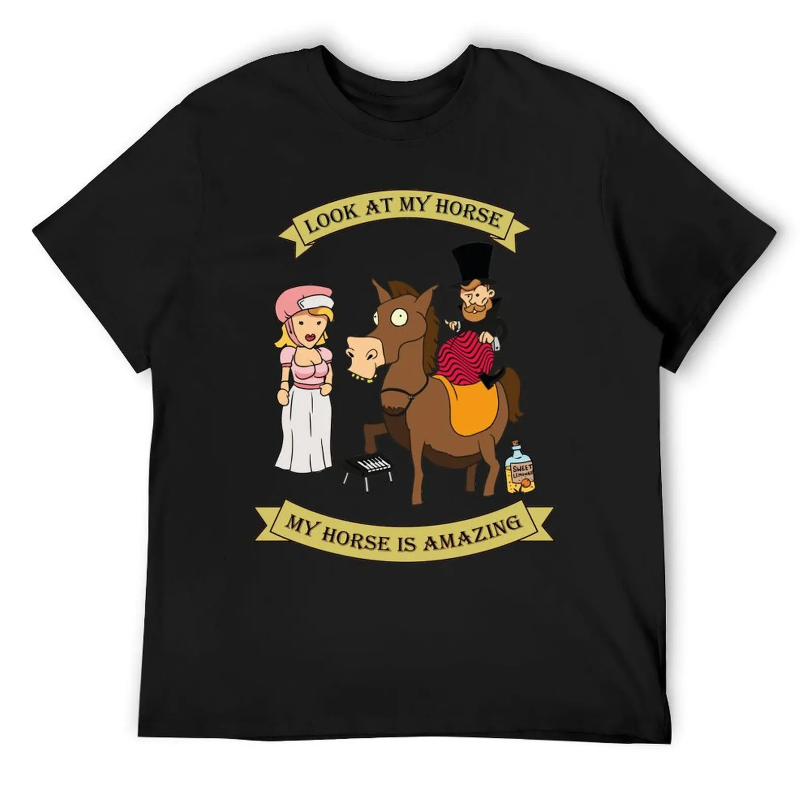 

Look at my horse T-Shirt quick drying anime t shirts customs design your own vintage clothes fruit of the loom mens t shirts