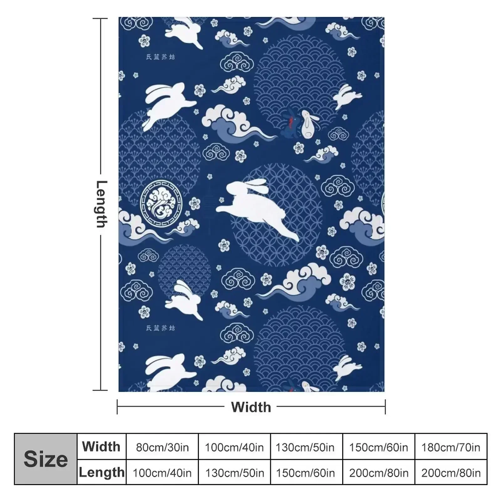 WangXian Qixi Festival Mask [SEAMLESS] Throw Blanket Sofas Decorative Sofa Cute Plaid anime Blankets