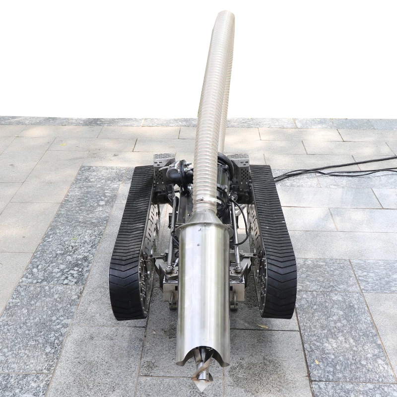 DE-P12 Waterproof IP68 Underwater Submersible Sewer Drain Pipeline Cleaning Robot Underwater Dredging Machine