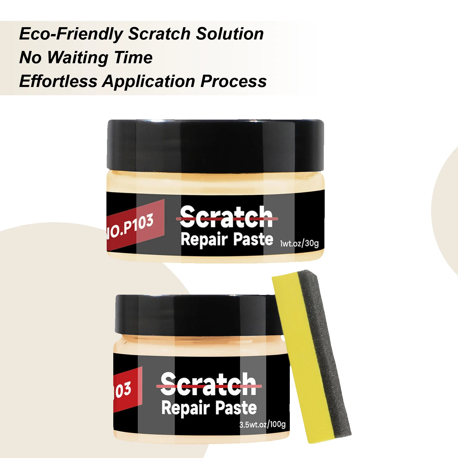 Автомобильный воск для ремонта царапин, профессиональный восстановитель глубокой очистки, легкий воск для удаления царапин, воск для автомобиля, полировки, обслуживания