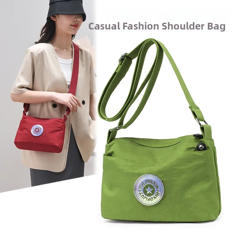 

Повседневная парусиновая сумка через плечо, легкая универсальная сумка, простой дизайн, весенне-летний тренд для молодых женщин, мобильный телефон...