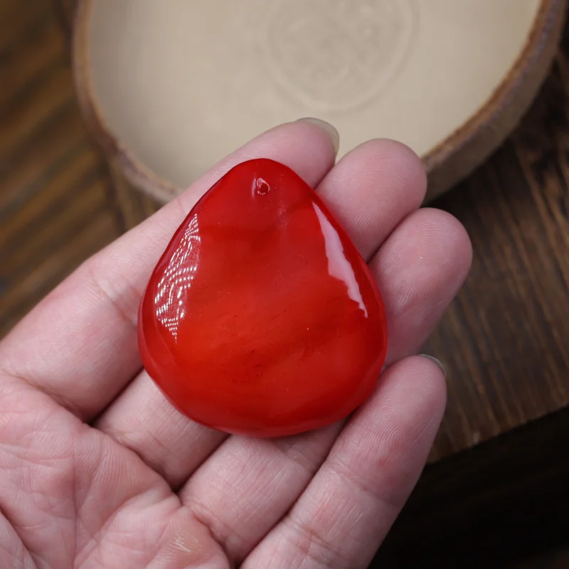 Fish Shock Drop Qingyu Stone Hanging Ornament Material Pendant