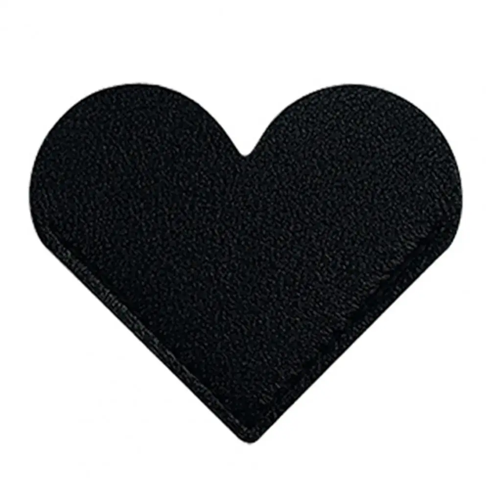 Faux Leather Label Notepad Handmade Heart Shape Faux Leather Bookmarks for Notepads Reading Books 2pcs Label Notepad Labels