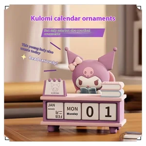 مينيسو سانريو عائلة كورومي التقويم رائعة سطح المكتب اليدوية زخرفة الإبداعية الشفاء دمية نموذج أنيمي لعبة هدية الطرفية أفضل 10 تقويم مفاجأة للمبيعات - رقم 10