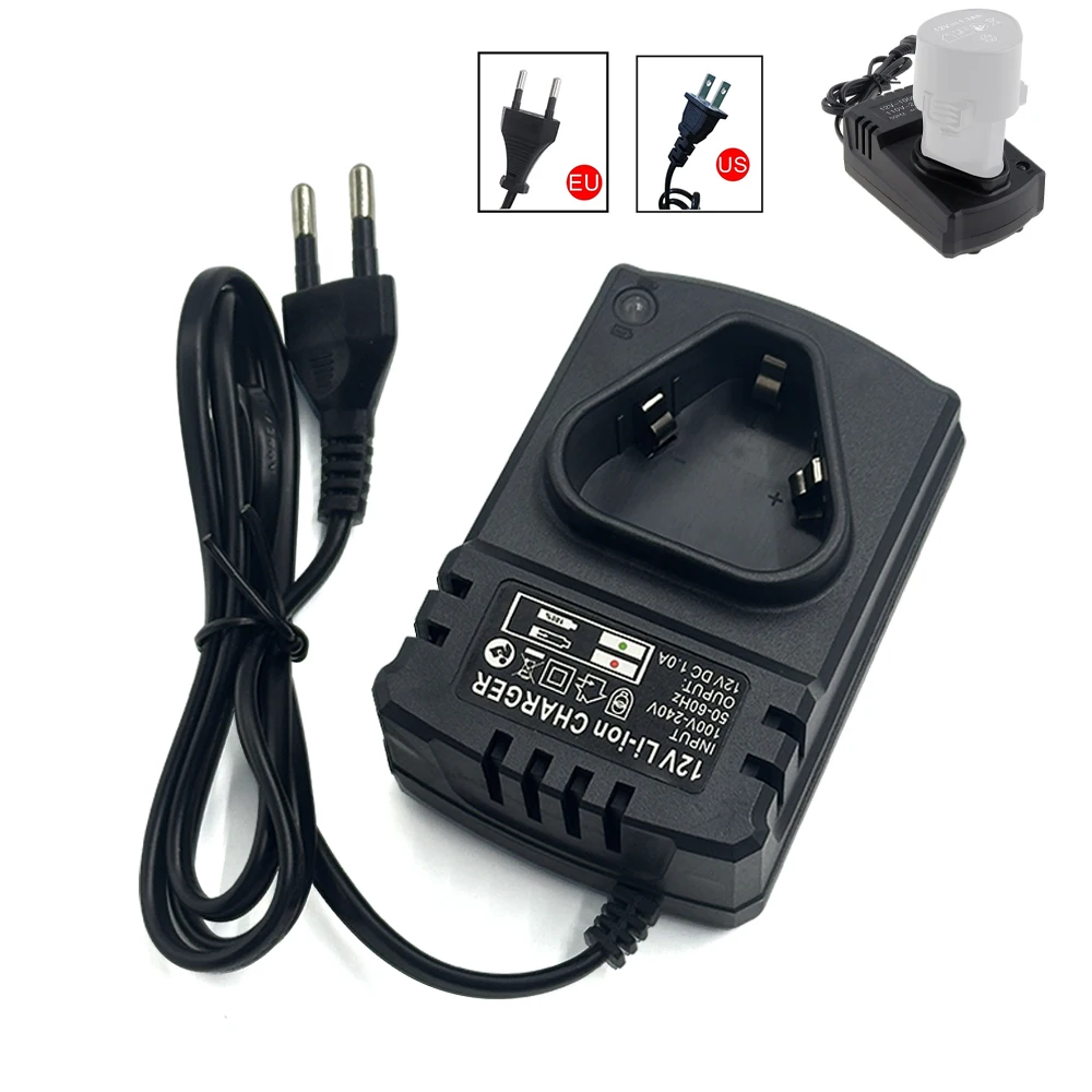 

16.8V DC US/EU Li-ion Battery Charger Rechargeable Support 110-240V Spare Parts For Electrical Drill Power Tools Accessories