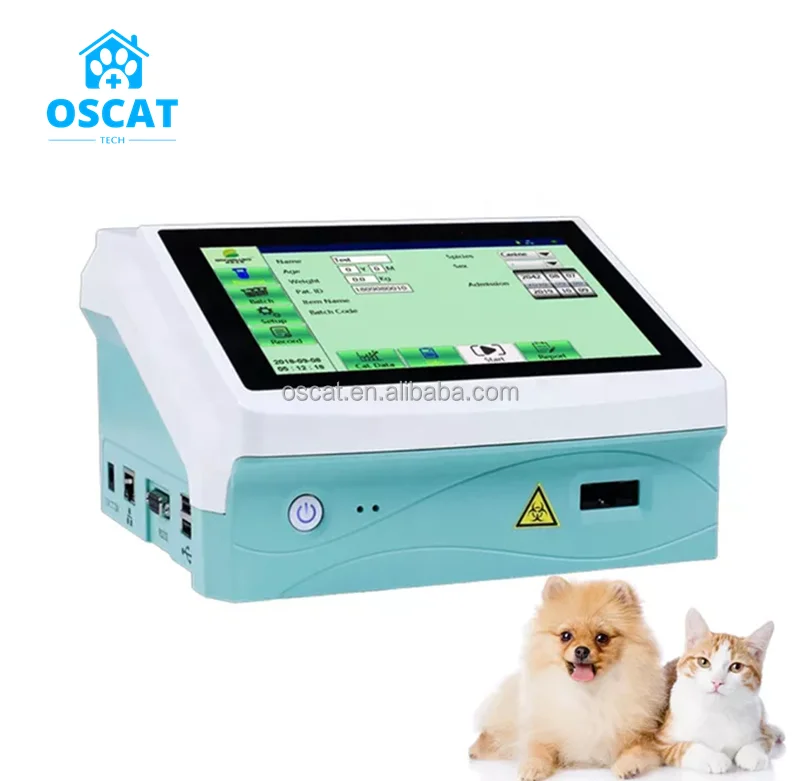 OSCAT EURPET Low Price Veterinary Canine Progesterones Analyzer Dog pregnanc Test Canine Progesterons Test Machine