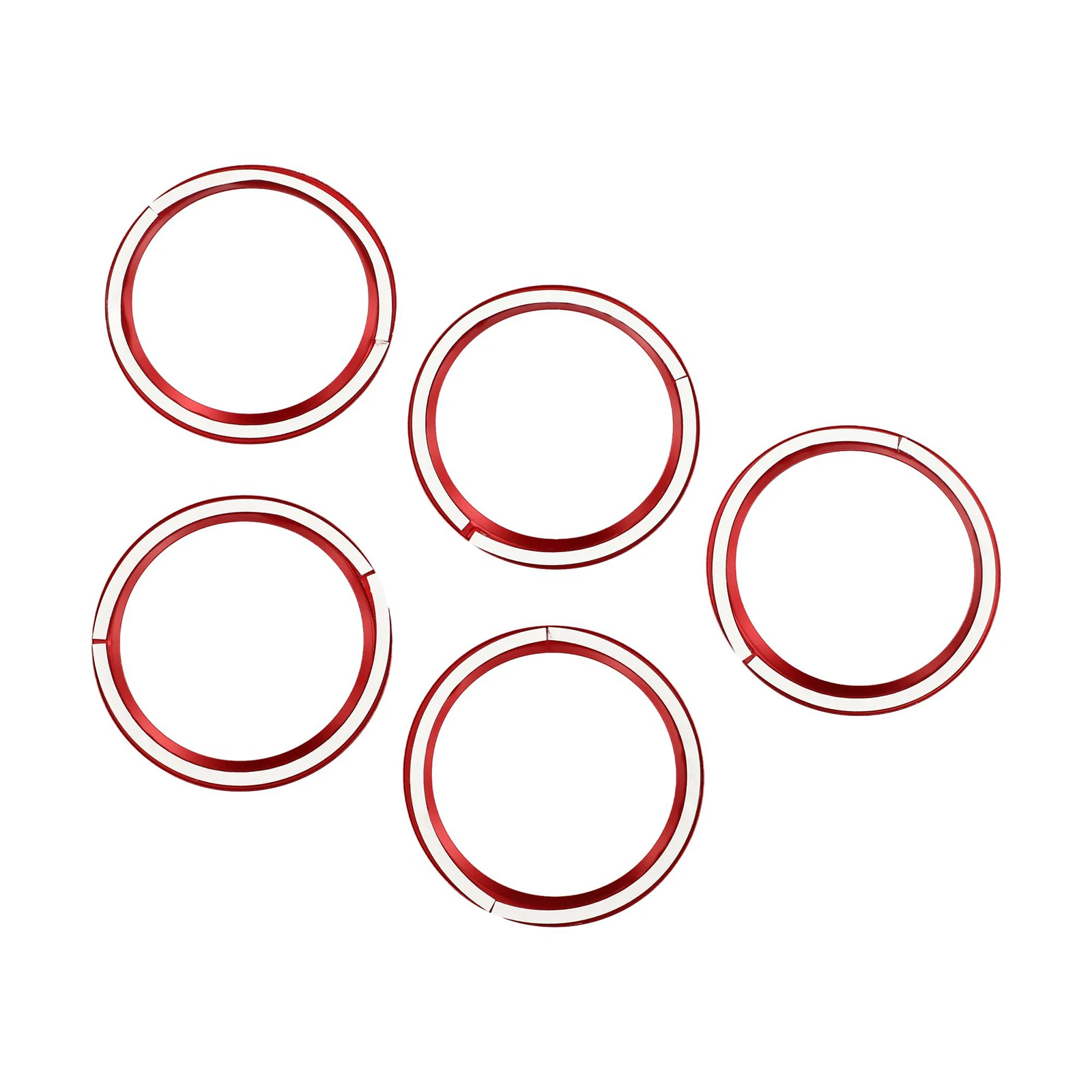 Upgrade Your For Suzuki Vitara with 5PCS Air Conditioning Vent Ring Covers Optimized for Enhanced Airflow and Climate Control