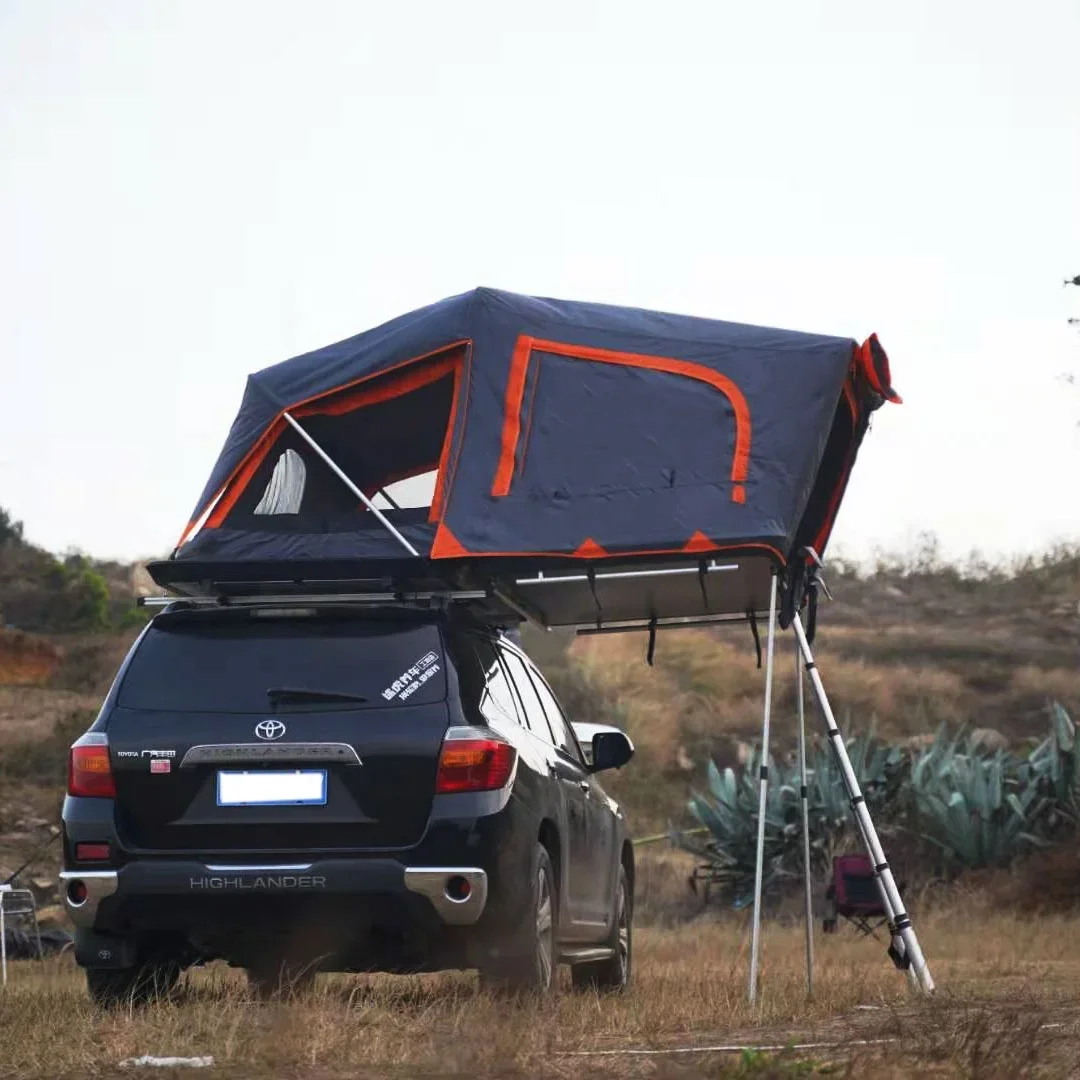 Gran oferta 2022, tienda de campaña para exteriores, tienda de campaña para coche de 4 estaciones, tienda de techo plegable xl para venta al por mayor