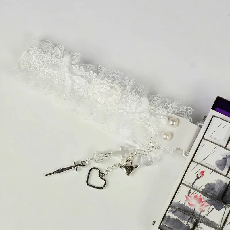 Lace Keyboard Ribbon Mechanical Keyboard Strap Universal Personalized Keyboard Ribbon Keyboard Decor Accessories