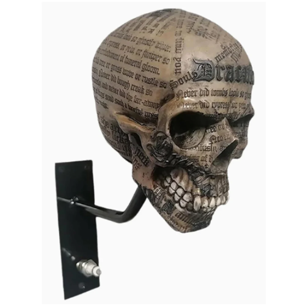 Yellow Motorcycle Holder Featuring Easy Installation High Product And Durable Helmet Skull Holder Helmet Storage Rack