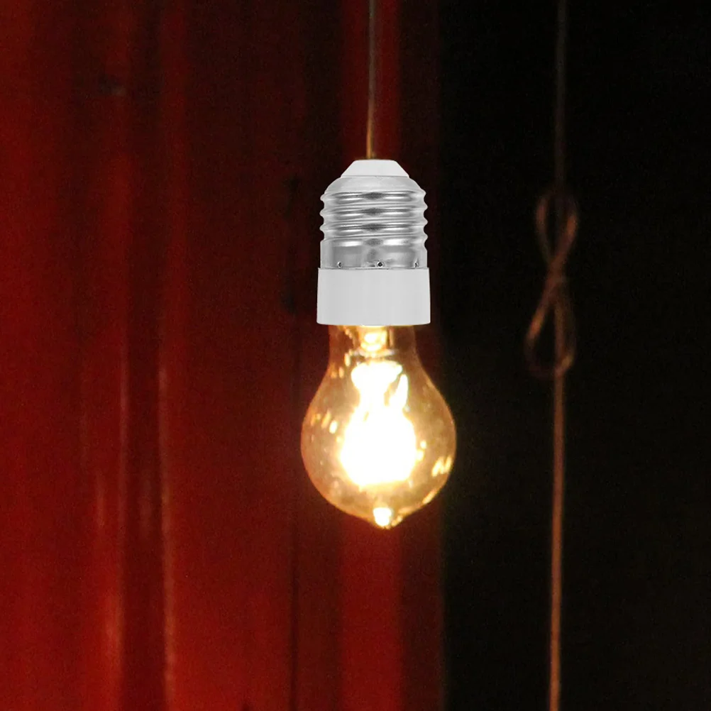 

E27 to E14 Light Socket Adapter Converter Lamp Holder Bulb Base Converter Lamp Replacement Part Light Socket Adapters