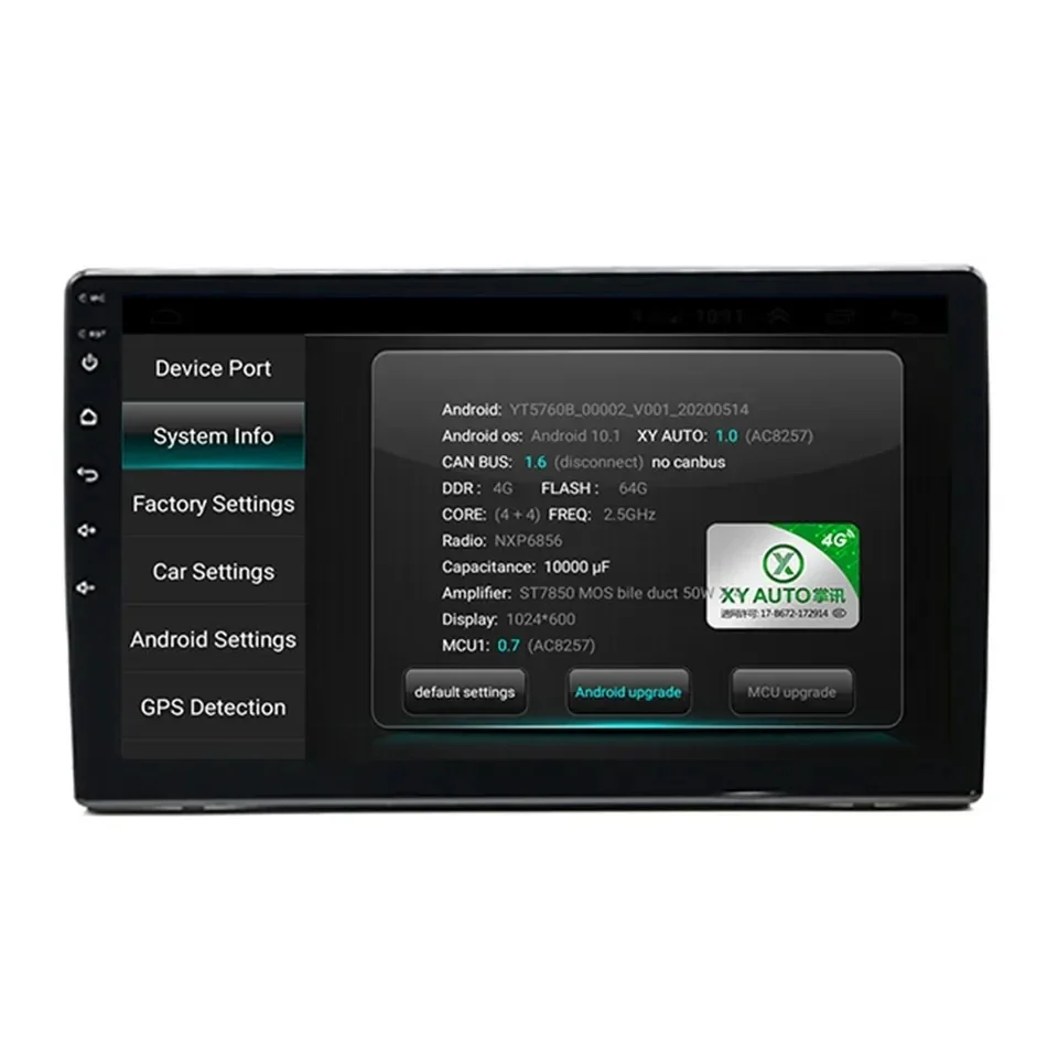 Pemutar dvd mobil Android 7 inci, 9 inci 10 inci 4G wifi 8 core 5760B universal carplay 360 tampilan penuh DSP dengan kamera mundur