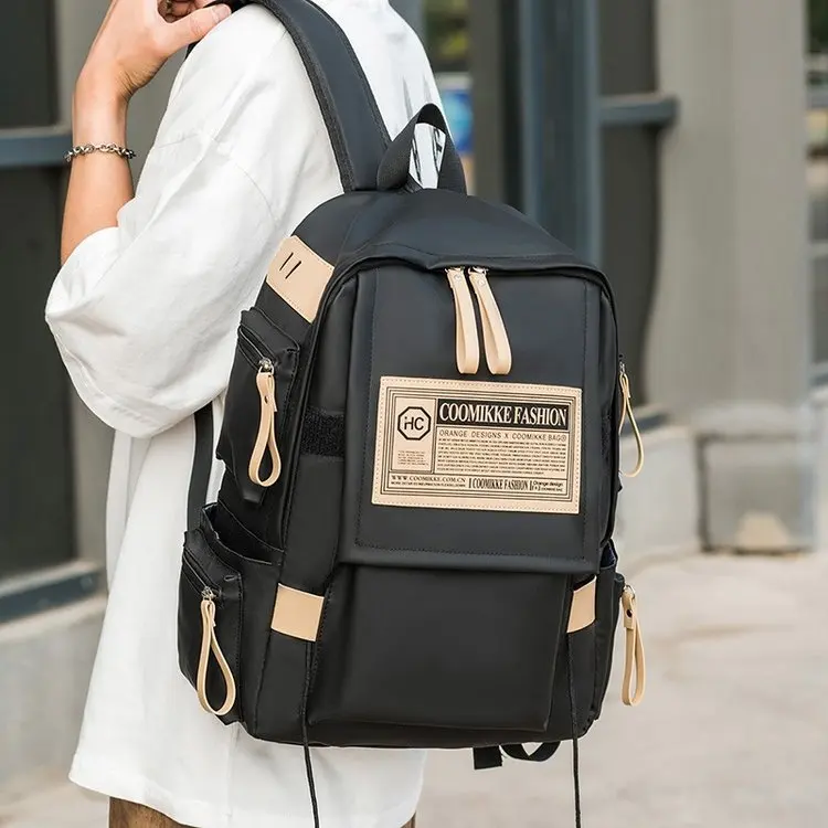 

Female Women Girl Backpack Cool New Leisure Fashion College Laptop Student Lady School Bag Travel Nylon Book Trendy Backpack