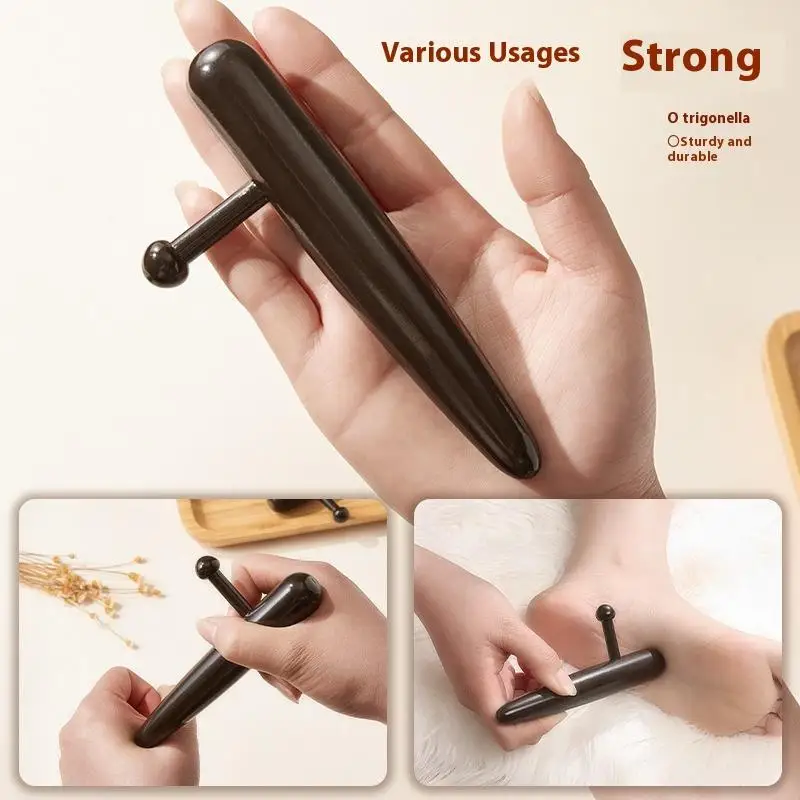 1Pcs Trigger Point Massager Tool,Boost Metabolism Lymphatic Drainage Relaxes Muscles Wood Massage Tools Wood Massage Tools