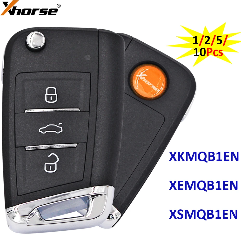 Xhorse VVDI2 / VVDI Key Tool Max MQB Wireless/Wire Universal Remote Smart Key for V-W MINI Programmer XKMQB1EN/XEMQB1EN/XSMQB1EN