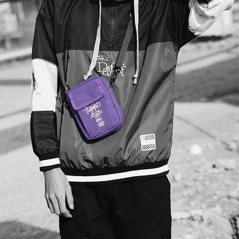Kleine Street-Hip-Hop-Umhängetasche, Handytasche für Teenager, japanische Zeitschriftentasche, klassische Tasche – Detail 9