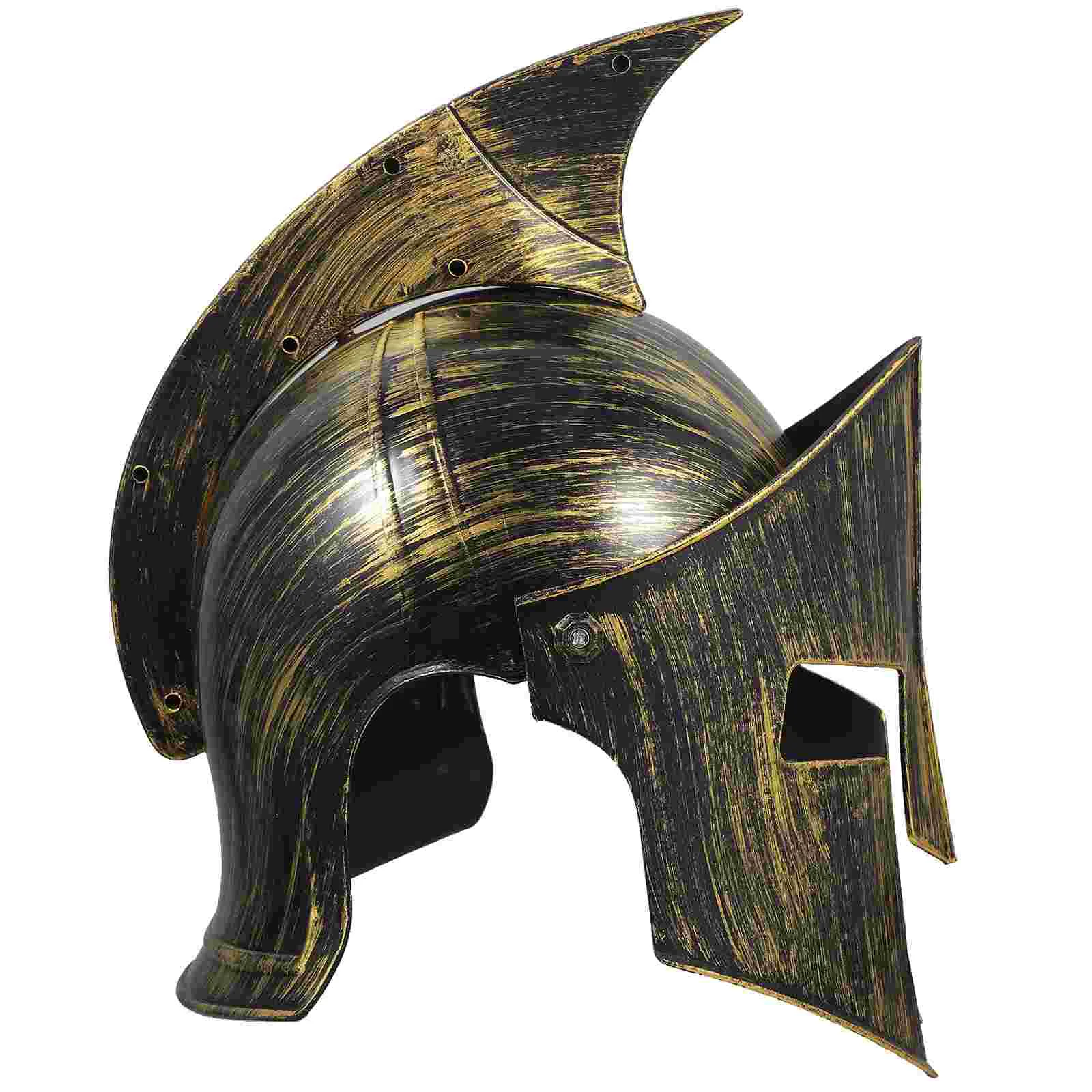 

Ancient Roman Fighter Costume Cosplay Party Viking Shield Medieval Style Greek Soldier Gladiator Hats