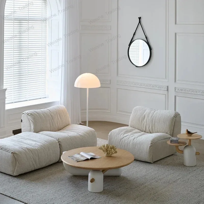 

Chinese Aesthetic Coffee Table Centerpiece Cute White Design Side Table Modern Unique Couchtisch Postmodern Furniture